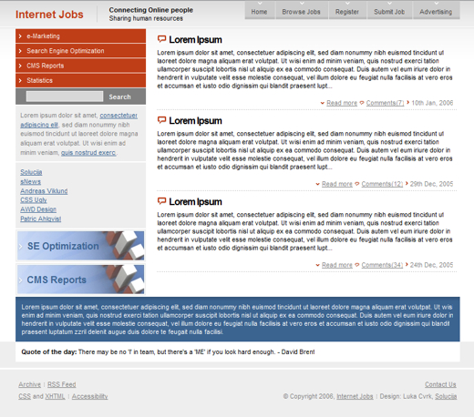Internet Jobs 2 Layout 1