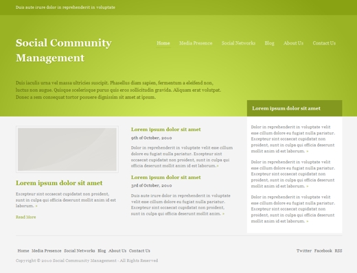 social community dating. Social Community Management Layout 1