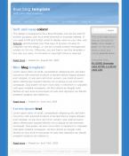 Blue Blog Template