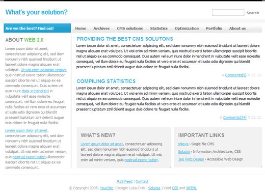 What's Your Solution? Layout 1